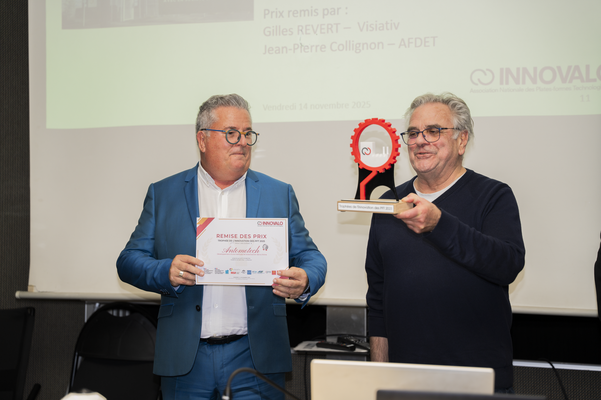 Cérémonie de remise des prix