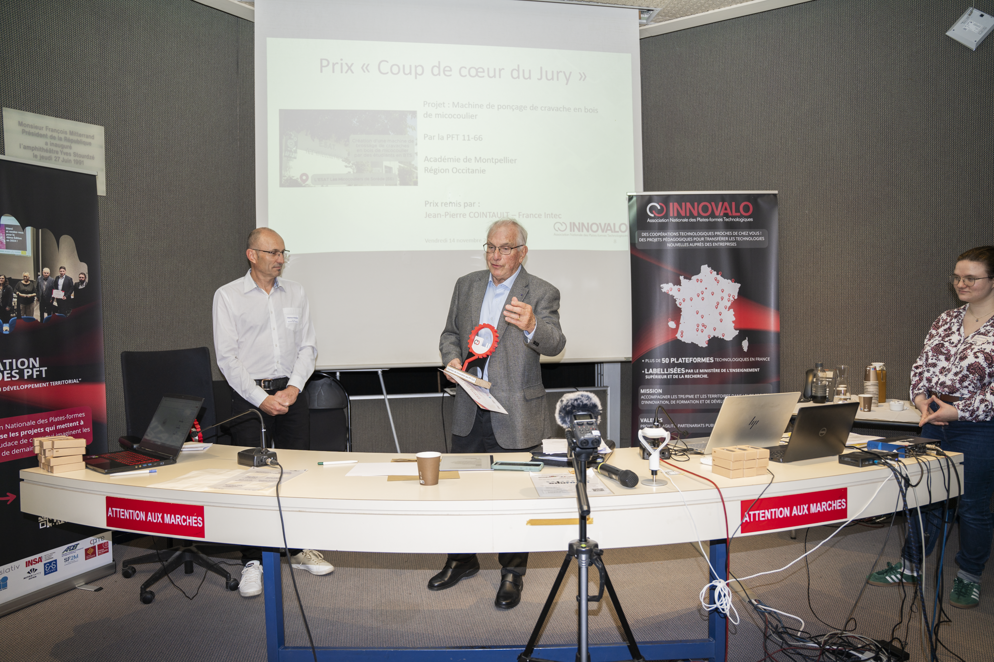 Cérémonie de remise des prix