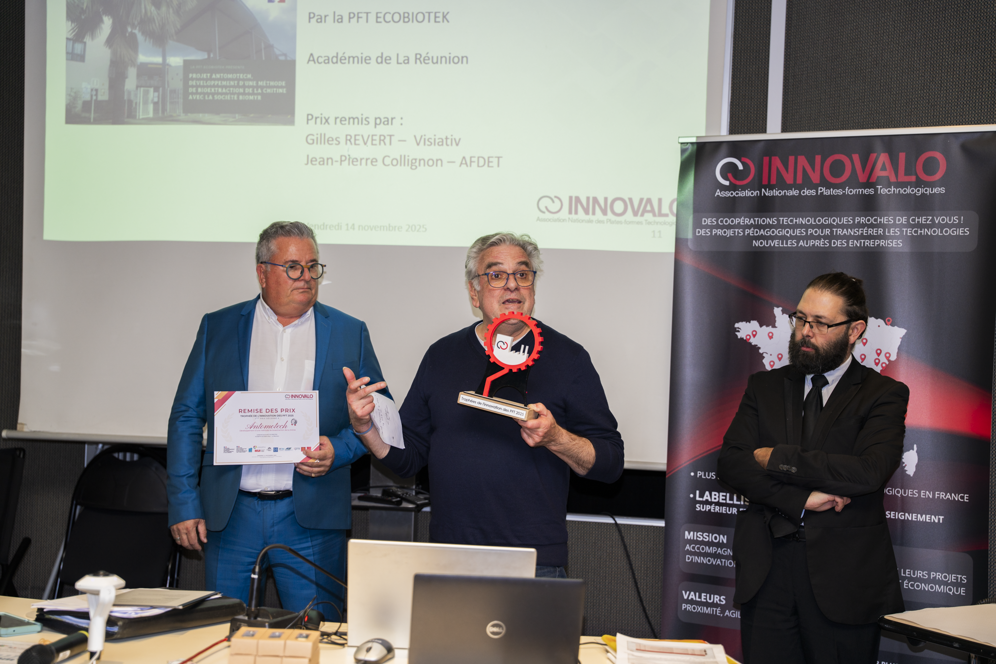 Cérémonie de remise des prix